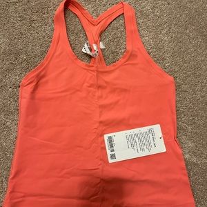 Lululemon Cool Racerback Nulu Race Length Size 8 NWT Raspberry Cream
